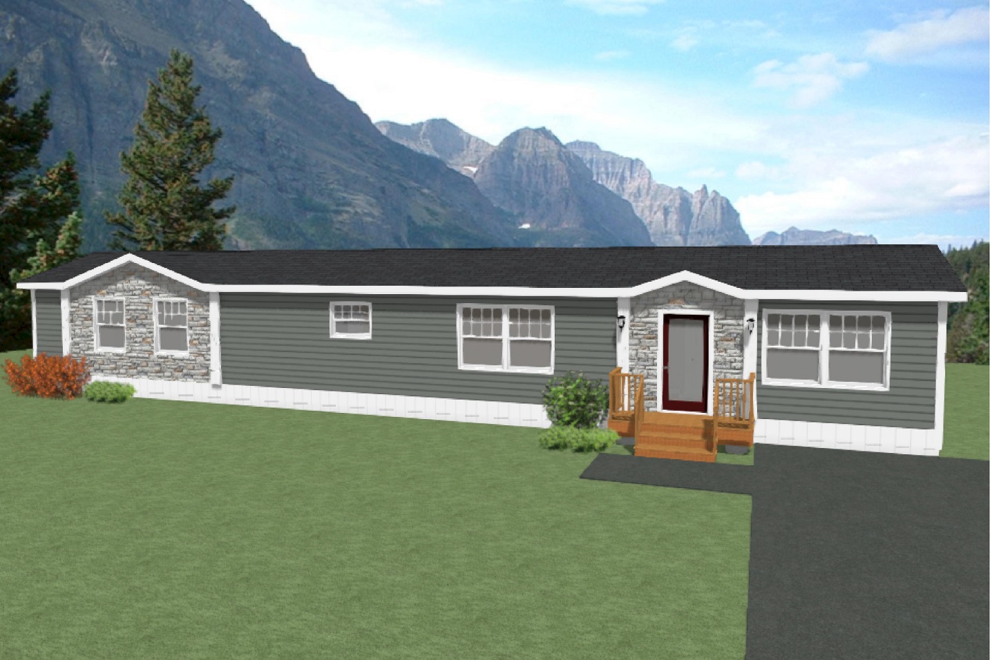 ML117 Traditional Home Plan Maple Leaf Homes